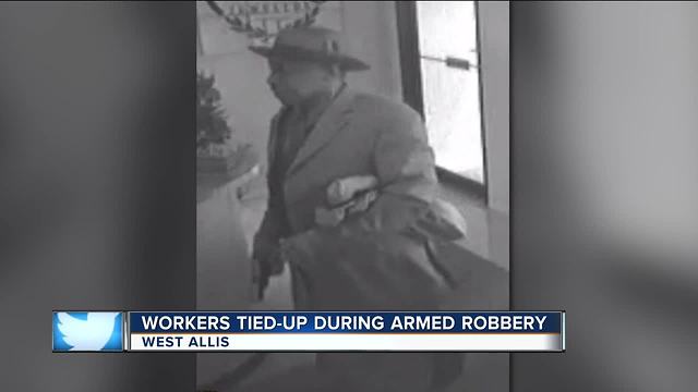 Police search for suspect in West Allis jewelry store armed robbery