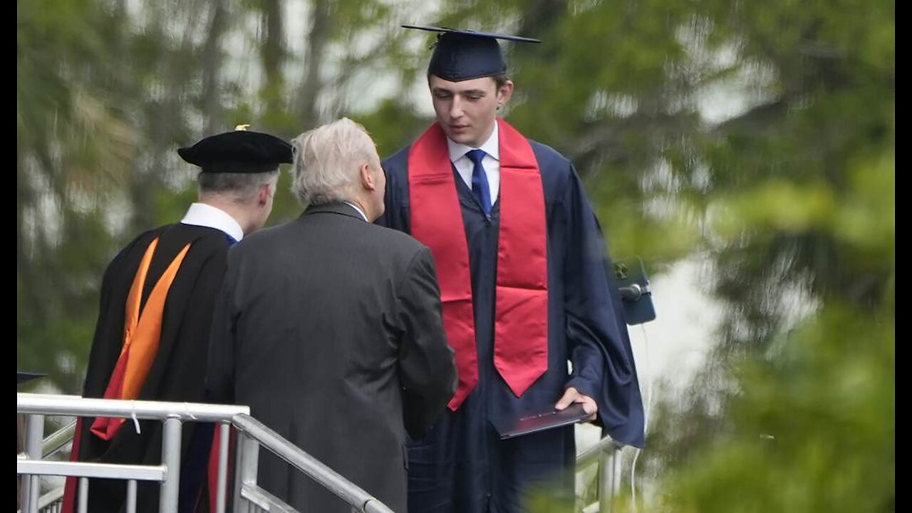 Trump Victorious As He Attends Barron's High School Graduation in West Palm Beach