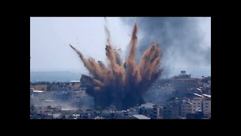 Israel vs Palestine War Bombing Scenes #israelvspalestine