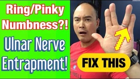 Ulnar Nerve Entrapment! 4 Easy Stretches/Exercises For Relief! | Dr Wil & Dr K