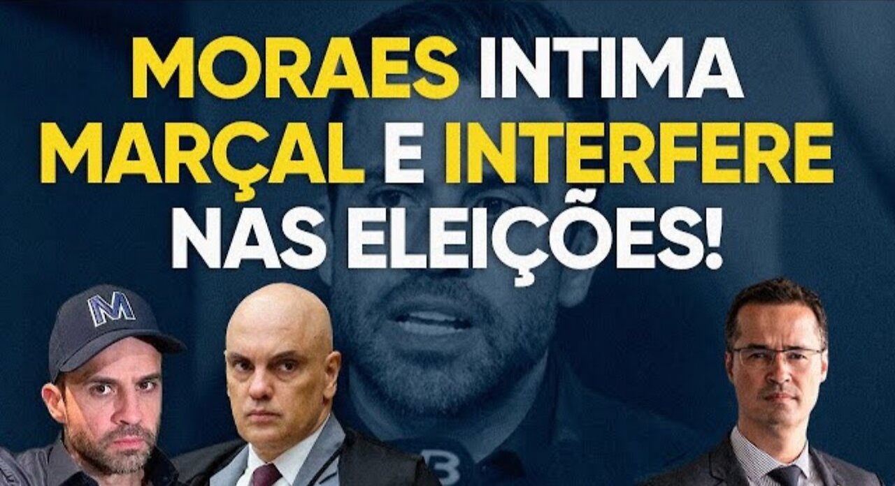 Urgente: Alexandre de Moraes intima Pablo Marçal e interfere nas eleições!