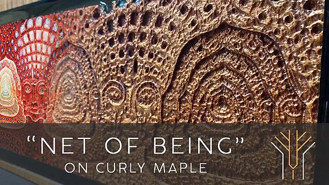 Alex Grey's "Net of Being" on wood