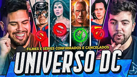 Agora VAI! 35 FILMES e SÉRIES da DC Confirmados e Cancelados | The Nerds #132