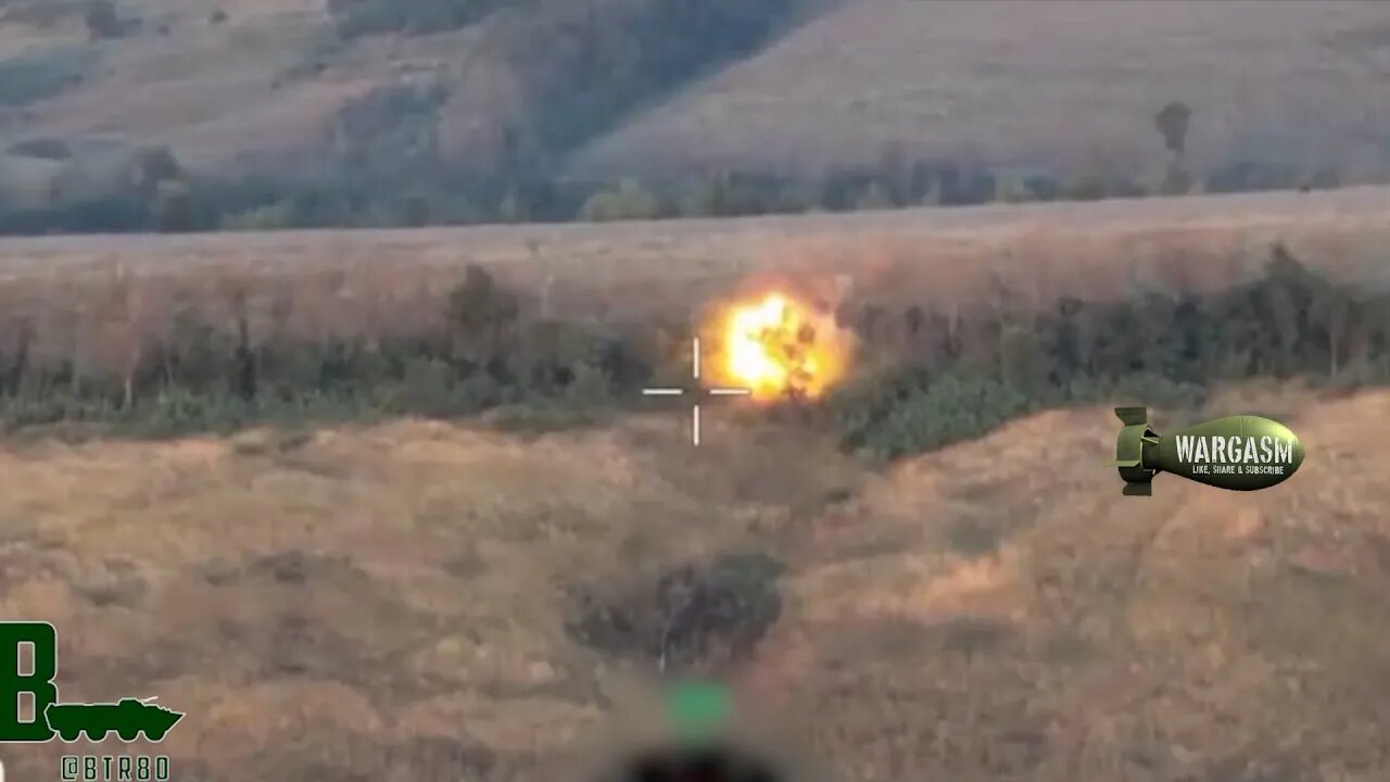 Observation drone hit with Russian FPV kamikaze drone