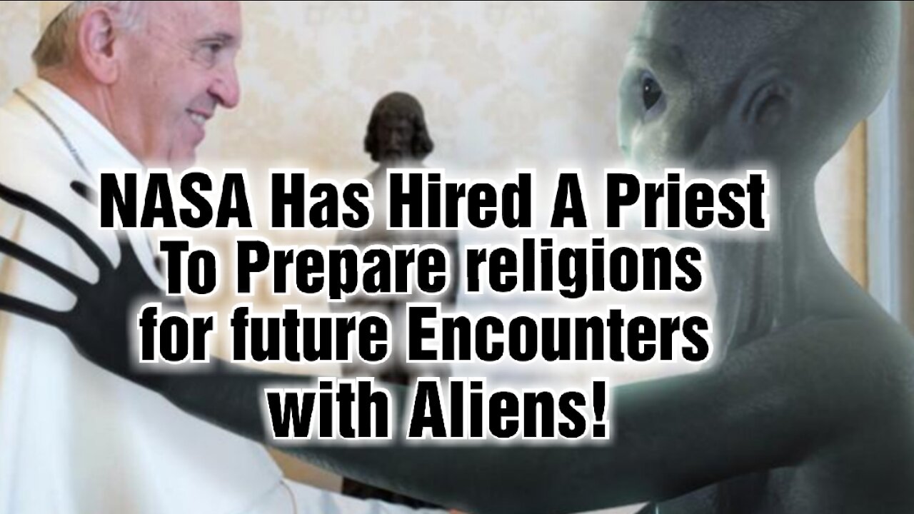 NASA hired a Priest to prepare the world for encounters with Aliens🔴#mustwatch #alien #bible