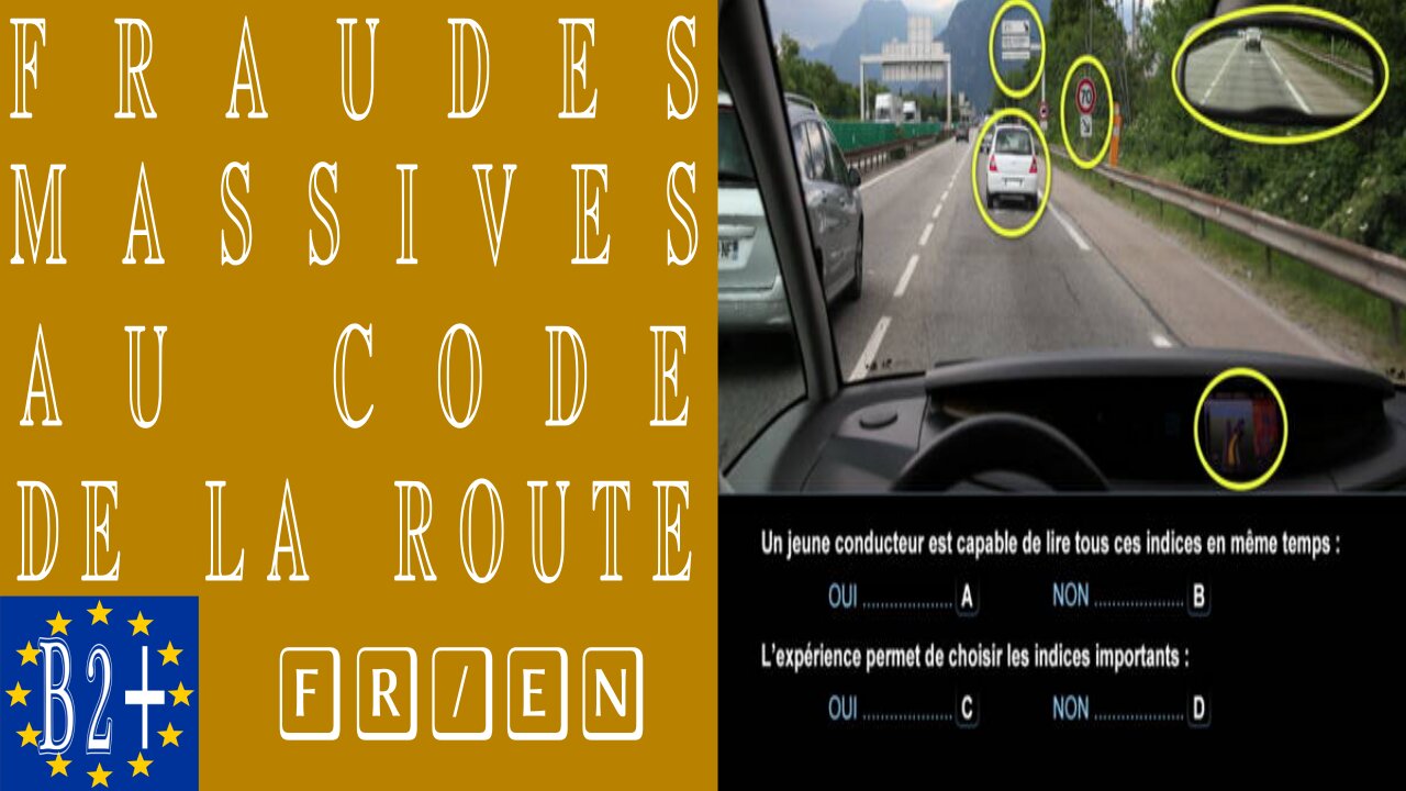 Sécurité routière : des fraudes massives au code de la route