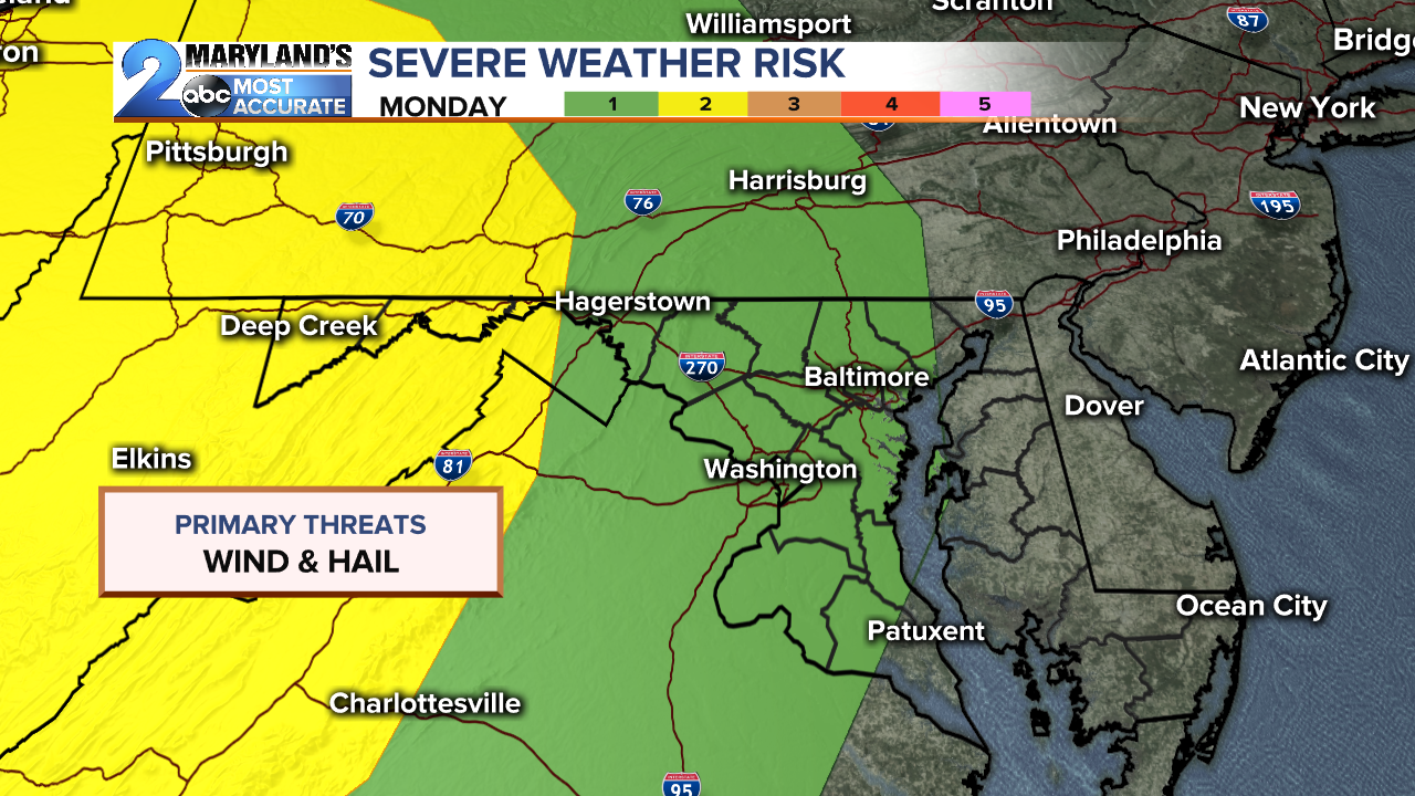 Strong to Severe Storms Possible