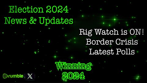 Election 2024 Topics: Rogan Watch is On, Ballot Tampering, 347M Child Trafficking Contract Exposed