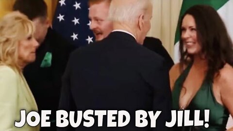 Joe BUSTED by Jill for FLIRTING 😮