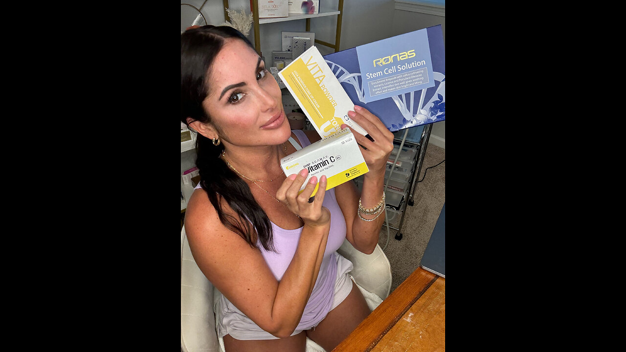LIVE Tuesday Treatment's Vitamin C & B 12 Shots & Skincare Ronas Stem Cell | Sale 30% off Meamoshop