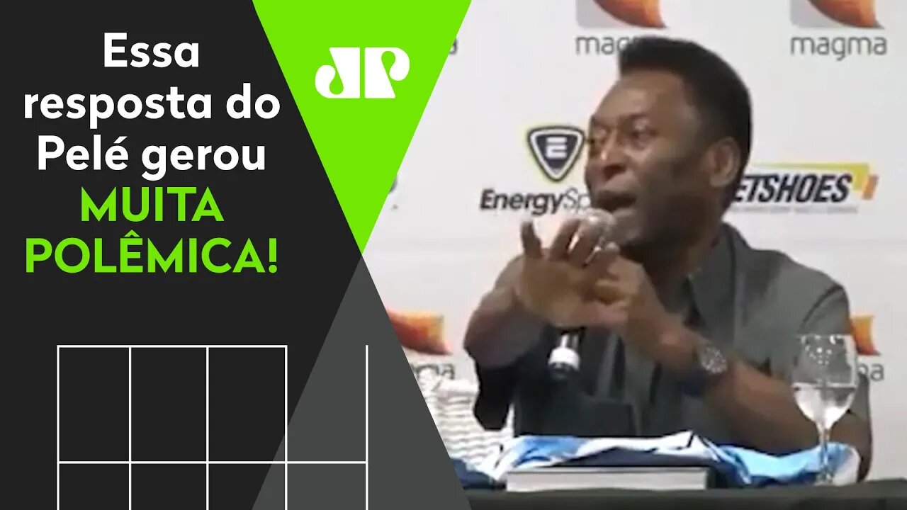 ERA PIOR QUE MESSI? OLHA o que PELÉ já respondeu!