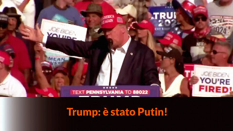 “L'INCREDIBILE SVOLTA DEMENZIALE NELLA VICENDA DELL'ATTENTATO A TRUMP: È STATO PUTIN!!” - MAZZONI NEWS #278