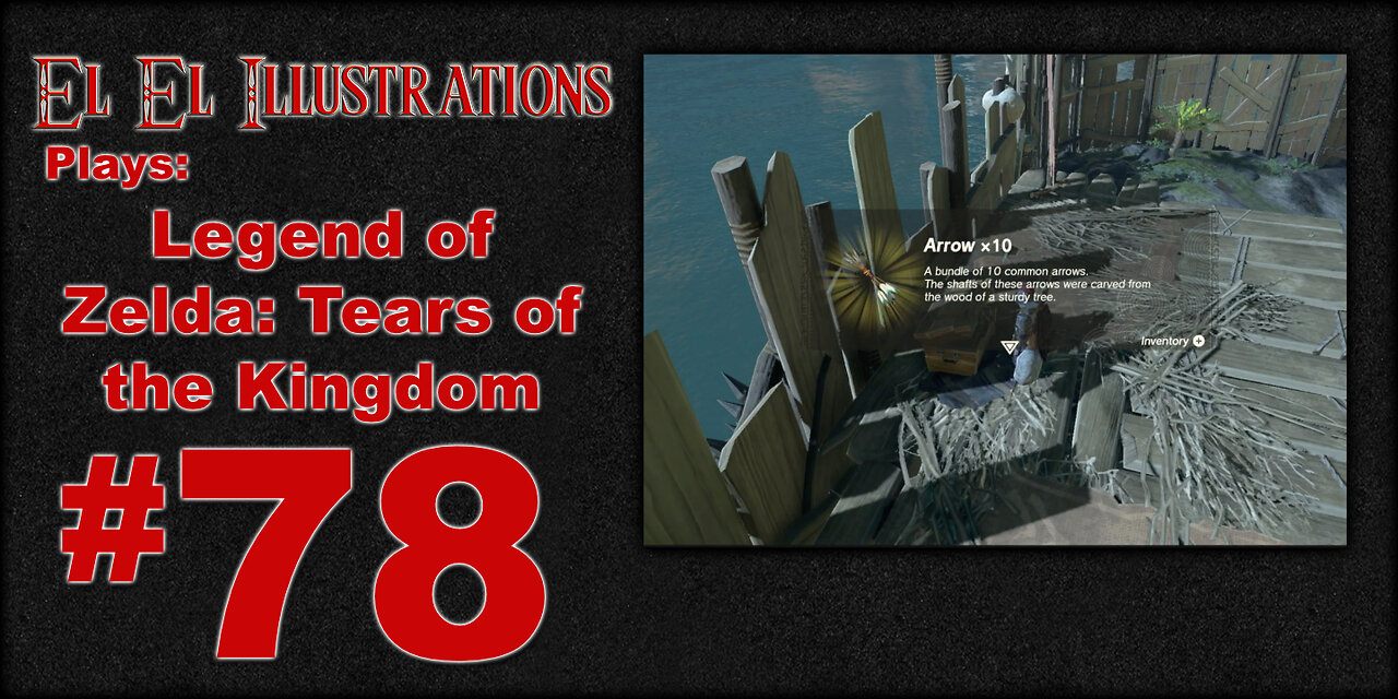 El El Plays Legend of Zelda Tears of the Kingdom Episode 78: Cast Away