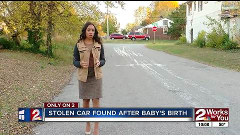 Woman who had car stolen a day before due date gets her baby and car back on same day