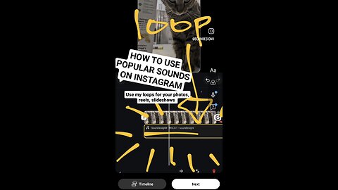How to use popular sounds on Instagram #tutorial #instagram #sounds #musicloops