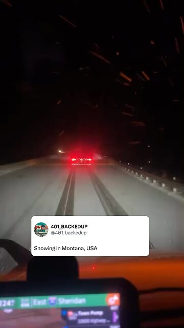 Snowiing In Montana USA