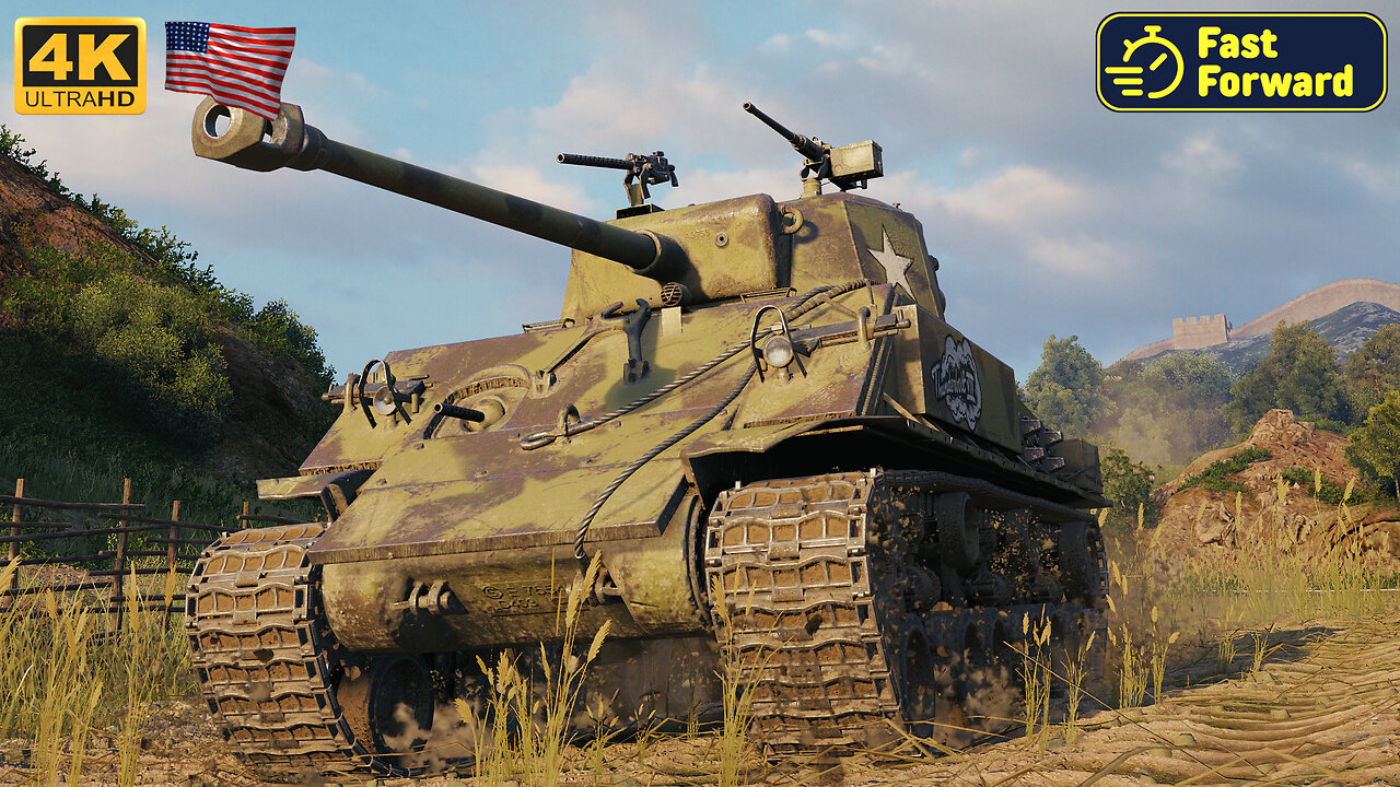 M4A3E8 Thunderbolt VII - Empire s Border - World of Tanks - WoT - FastForward