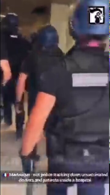 França: Pretorianos prendem médicos e pacientes não vacinados