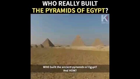 Who really build the Pyramids of Egypt?