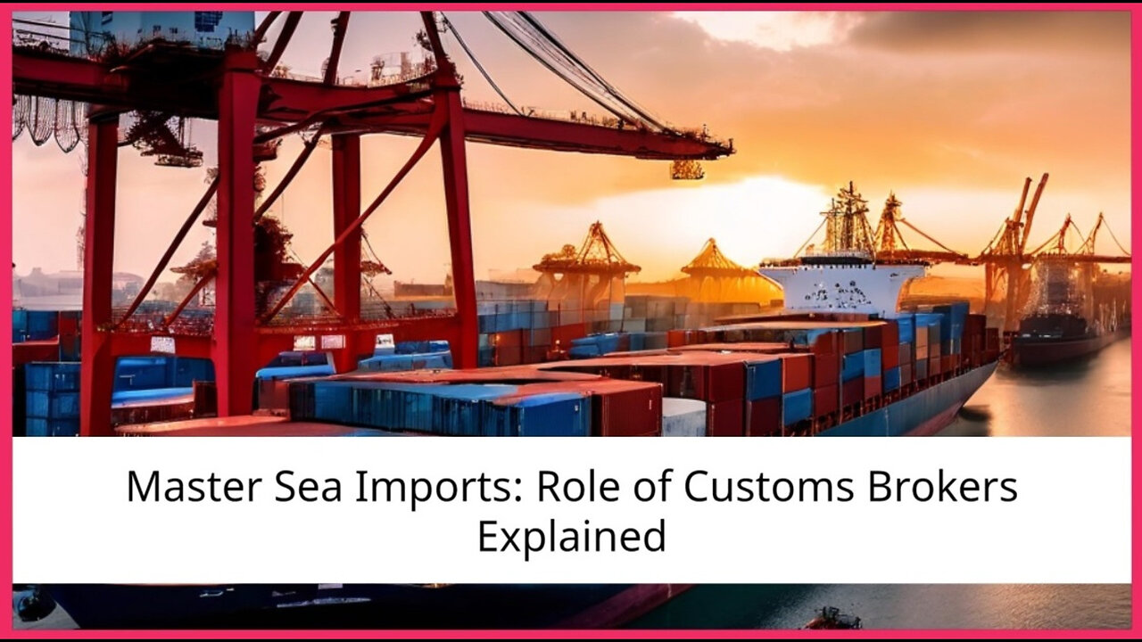 How a Customs Broker Streamlines Imports by Sea | Flexitank Transport Guide