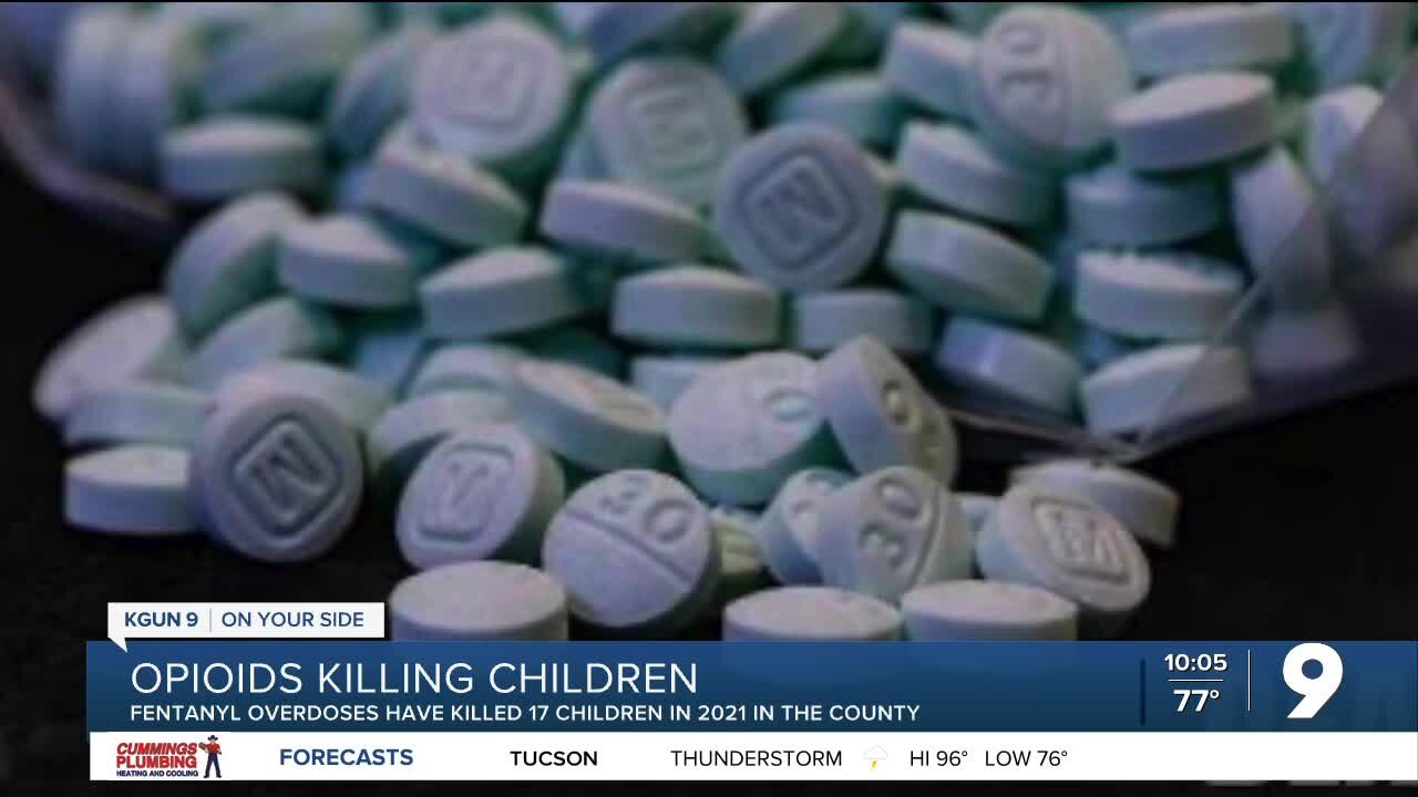 17 kids have died from fentanyl in Pima County already this year