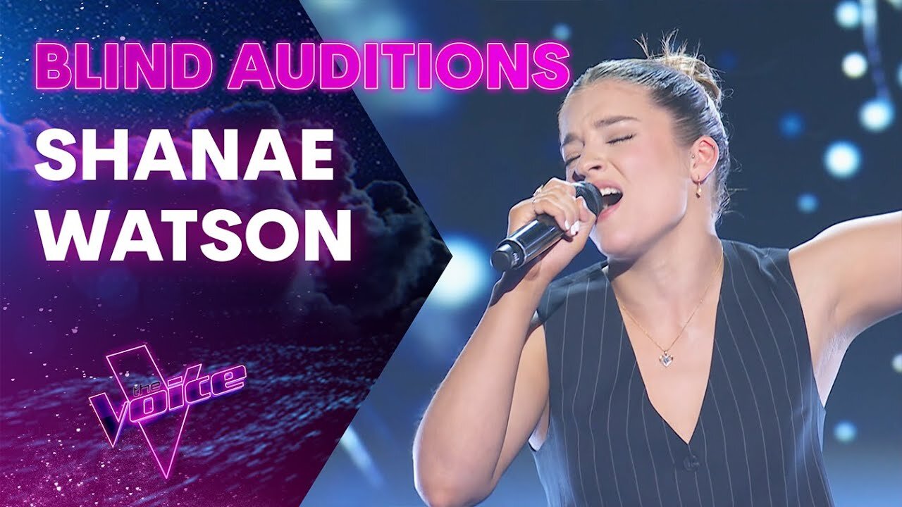 Shanae Watson Sings Sias Chandelier The Blind Auditions The Voice Australia