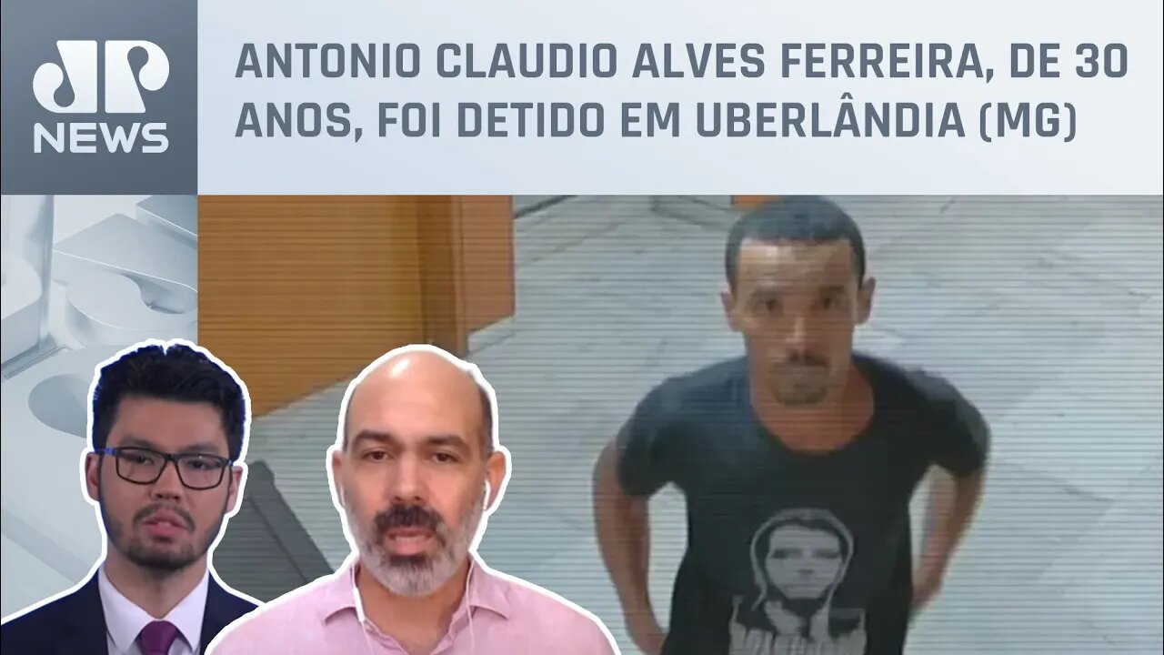 Schelp e Kobayashi analisam prisão de homem que quebrou relógio de Dom João VI no Planalto