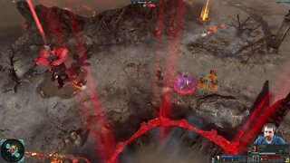 Indridcast (Force Commander) vs initialmink7771 (Chaos Lord) || Dawn of War 2: Elite Mod
