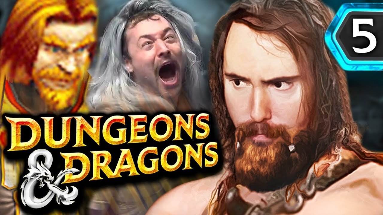 INTO THE SPIDER'S DEN! Asmongold's D&D Campaign | ft. Mcconnell & Rich (Episode 5)