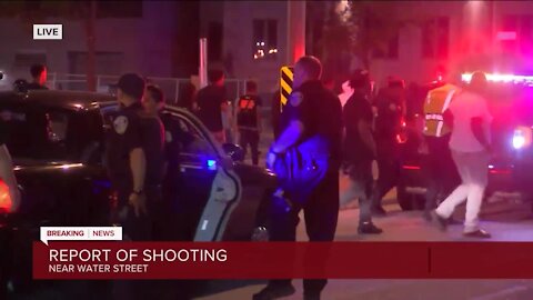 Shooting reported on Water St. in downtown Milwaukee as fans celebrate NBA Finals win