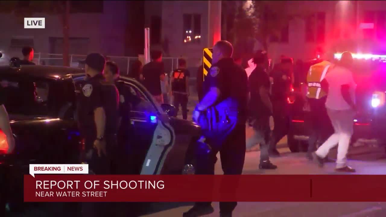 Shooting reported on Water St. in downtown Milwaukee as fans celebrate NBA Finals win