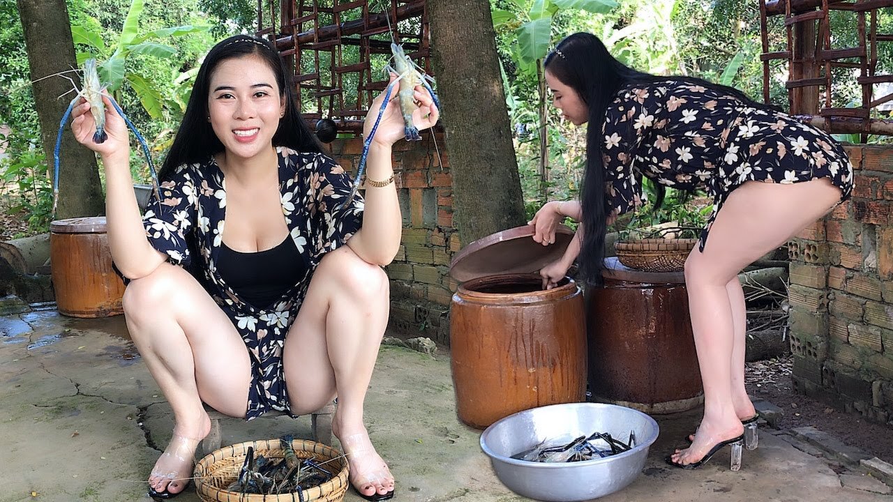 AMAZING COOKING | Katy cooking delicious dish with shrimp | Katy Kitchen