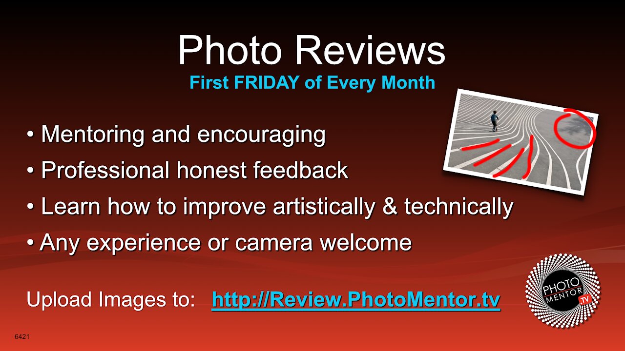 Improve Your Photography - Monthly Photo Reviews