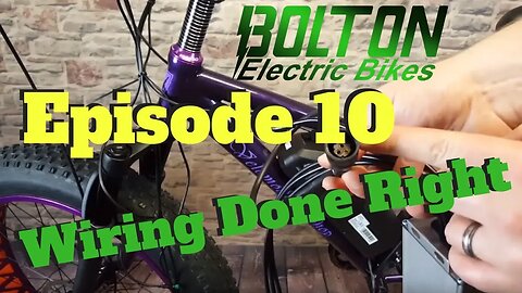 How to build an Ebike ep. 10 - Wiring and how to make it look good