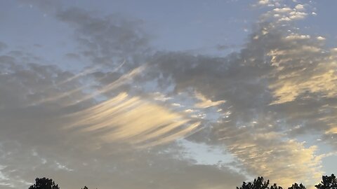 Strange clouds in Colorado