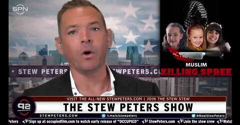Stew Peters LIVE: Low-IQ African Invader MURDERS 3 British Girls During Anti-White Stabbing Spree