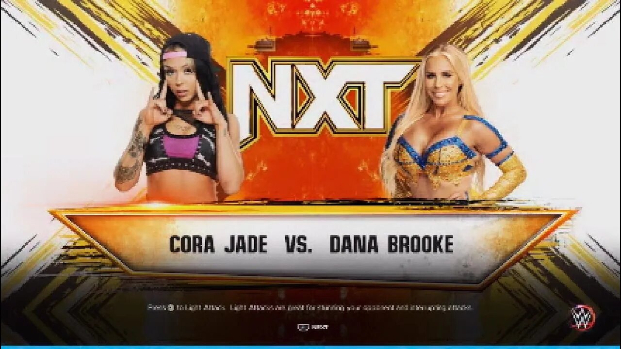 NXT Gold Rush Week 1 Cora Jade vs Dana Brook