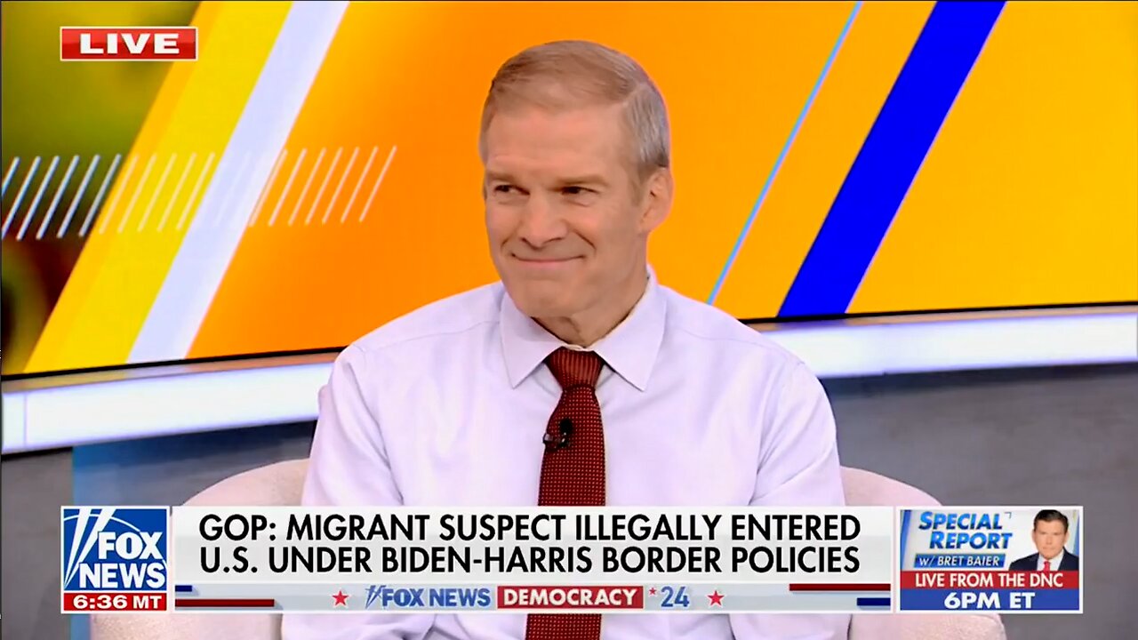 Chairman Jordan Discusses Kamala Harris's Border FAILURES