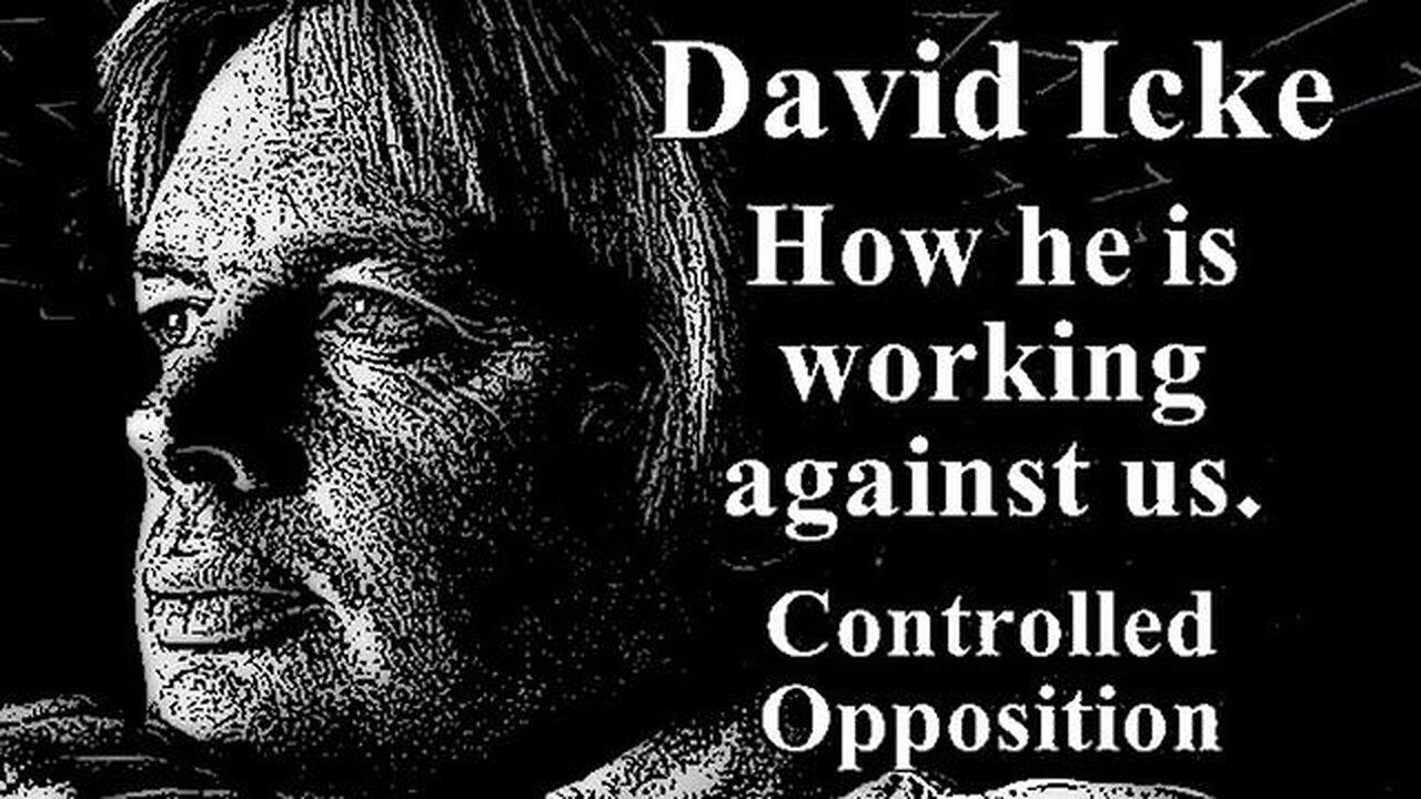 CONop Freemason David Icke 'How He Is Working Against Us!'