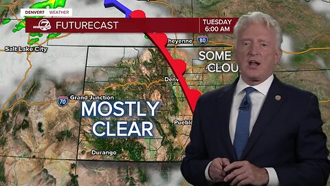 Warmer and drier weather this week across Colorado