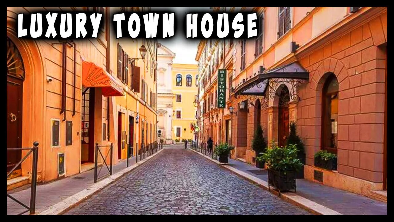 Luxury Town House for Sale Lazio, Rome, Roma, Italy