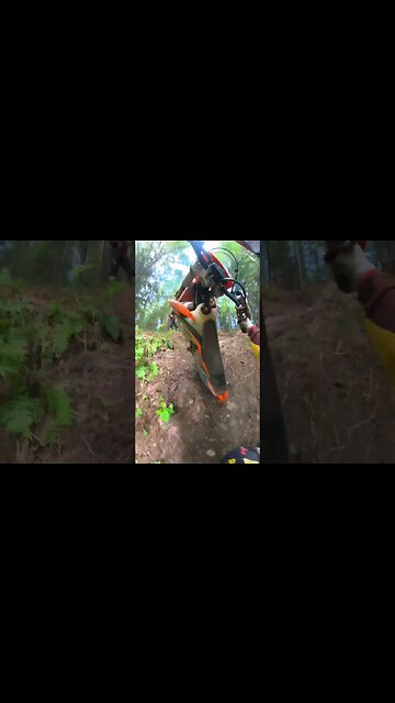 I didn't make it 🥴 #dirtbike #almost #hardenduro