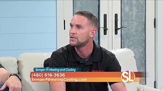 Semper Fi Heating and Cooling tells Sonoran Living why it's important to maintain your HVAC unit