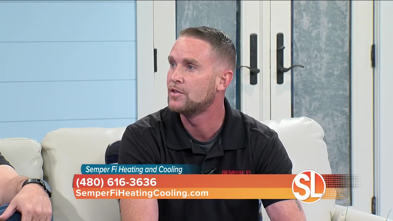Semper Fi Heating and Cooling tells Sonoran Living why it's important to maintain your HVAC unit