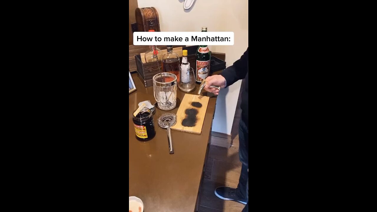 How to make a Manhattan!