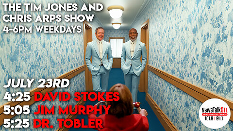 The Tim Jones and Chris Arps Show 07.23.2024 Stokes | Rep. Murphy | Dr. Tobler