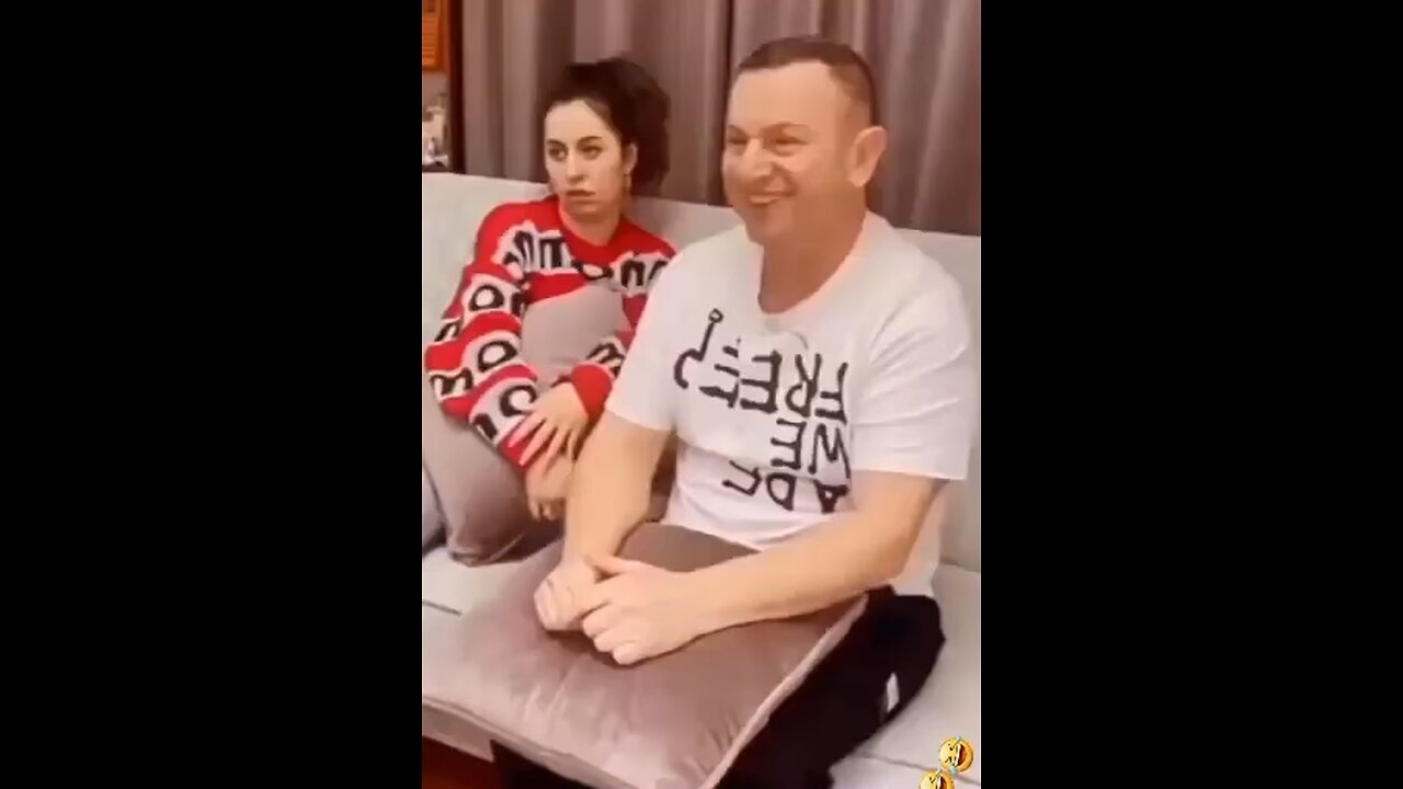 Husband farts on wife’s face🤣🤣