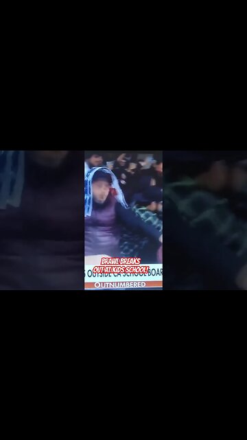 Brawl at elementary school between parents and... ! #shorts #new #viral #video