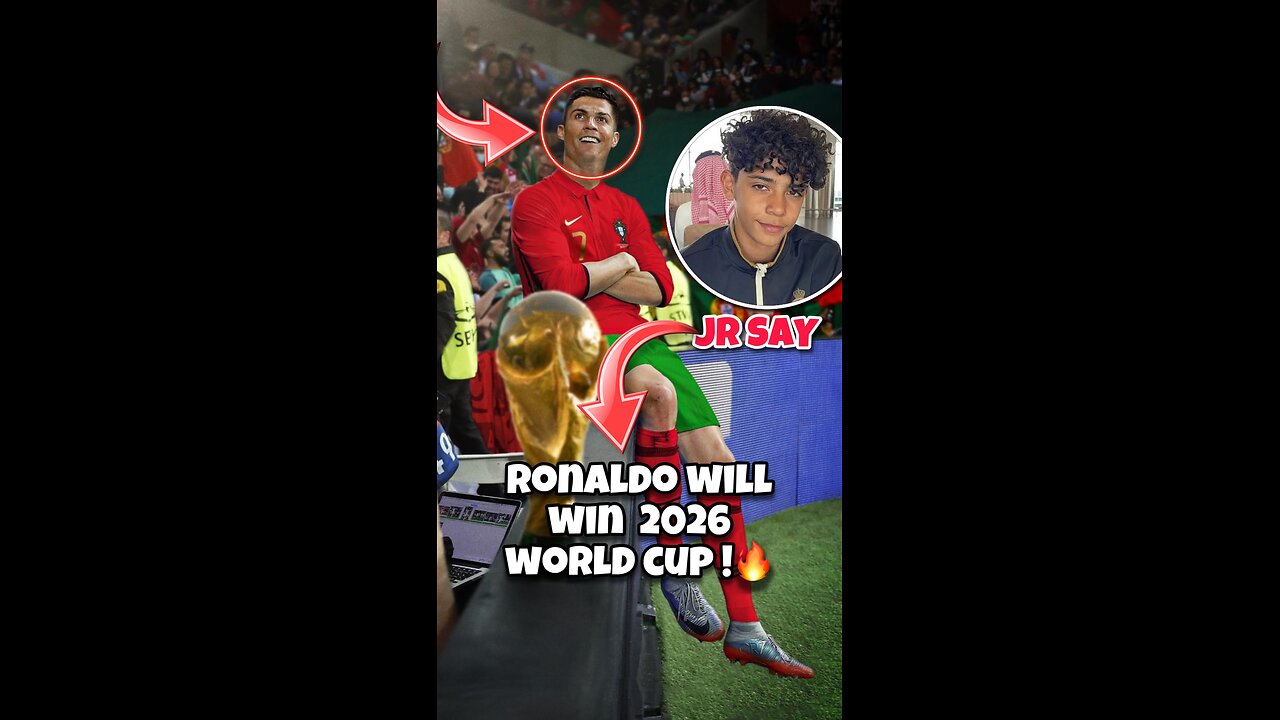 Ronaldo will win the 2026 World Cup ! 😍🔥