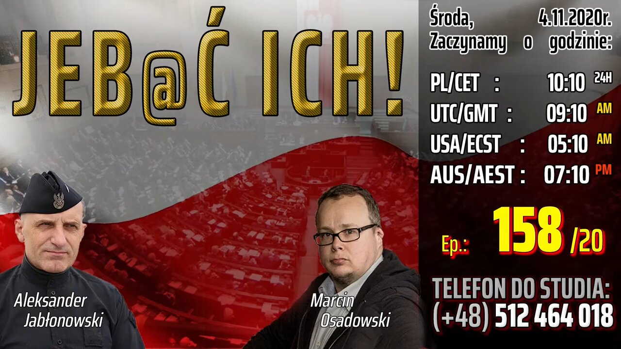 JEB@Ć ICH! - Olszański, Osadowski NPTV (04.11.2020)